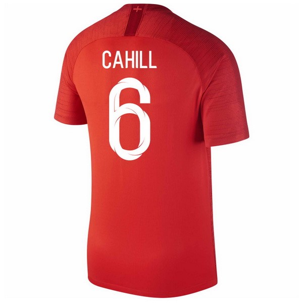 Camiseta Inglaterra 2ª Cahill 2018 Rojo